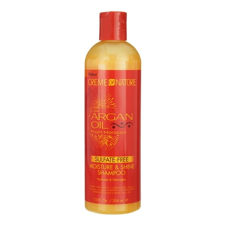 Creme of Nature Argan Oil Moisture & Shine Shampoo, 12 Oz