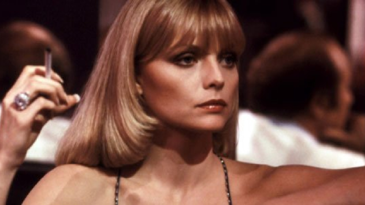 Michelle Pfeiffer in Scarface.