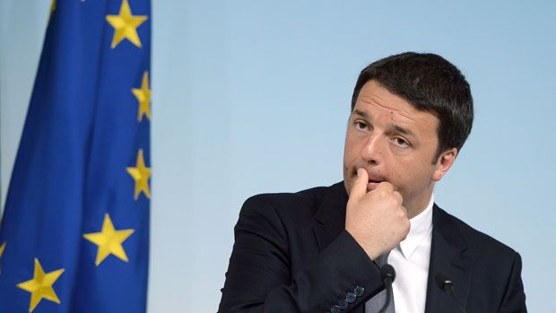 Italian PM, and Democratic Party leader, Matteo Renzi