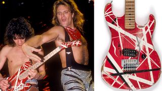 Eddie Van Halen's Kramer that he used in the Hot For Teacher video was sold at auction for just under $4 million