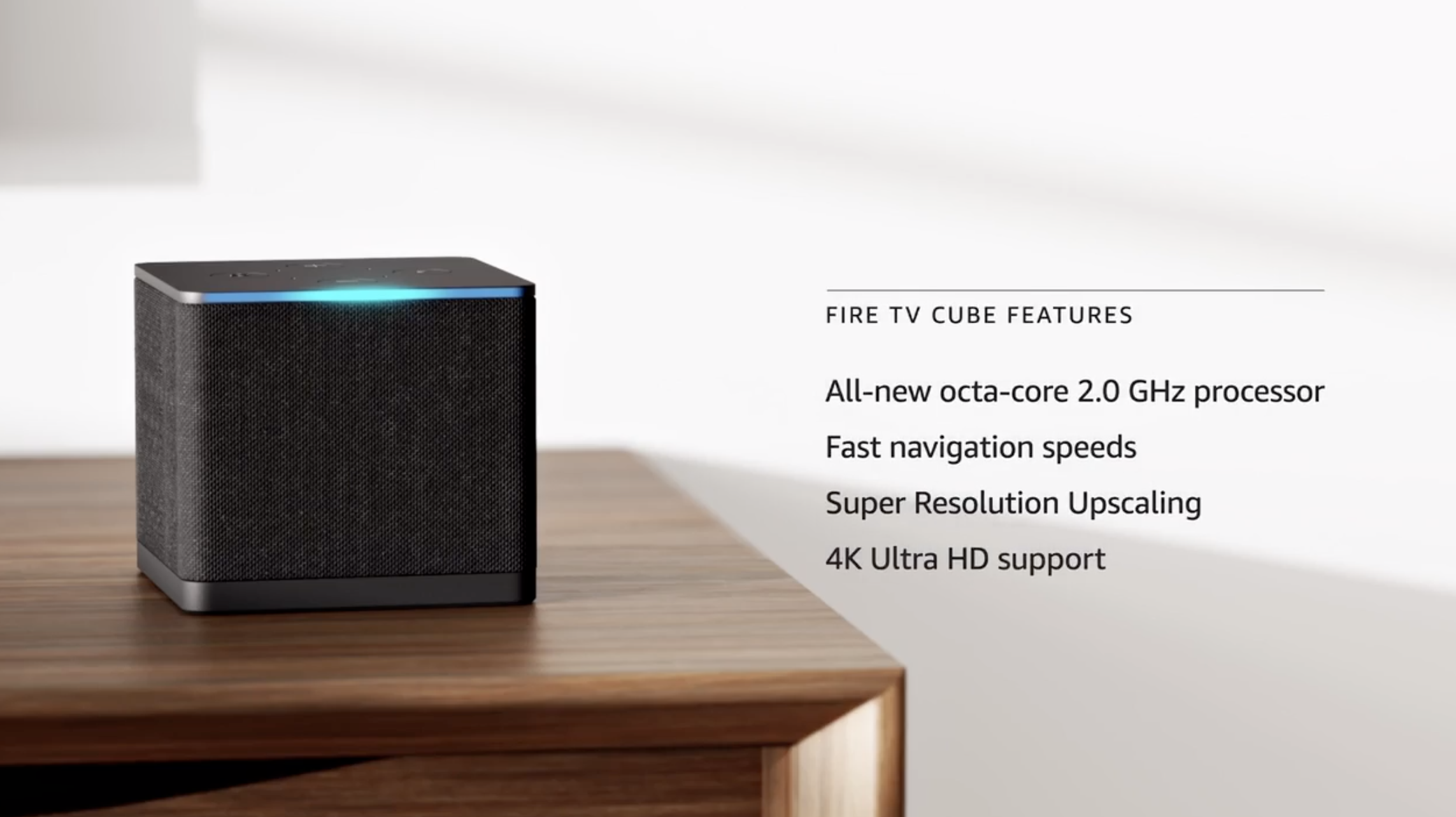 Fire TV Cube at Amazon Event