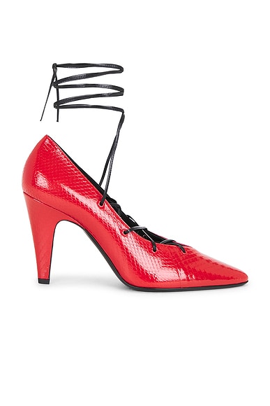 Lace Up Pump