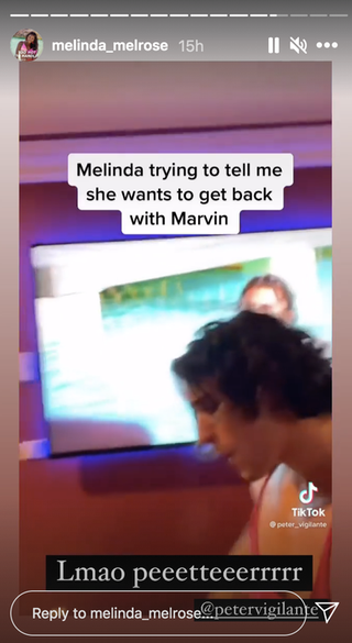 Melina & Peter Instagram Post