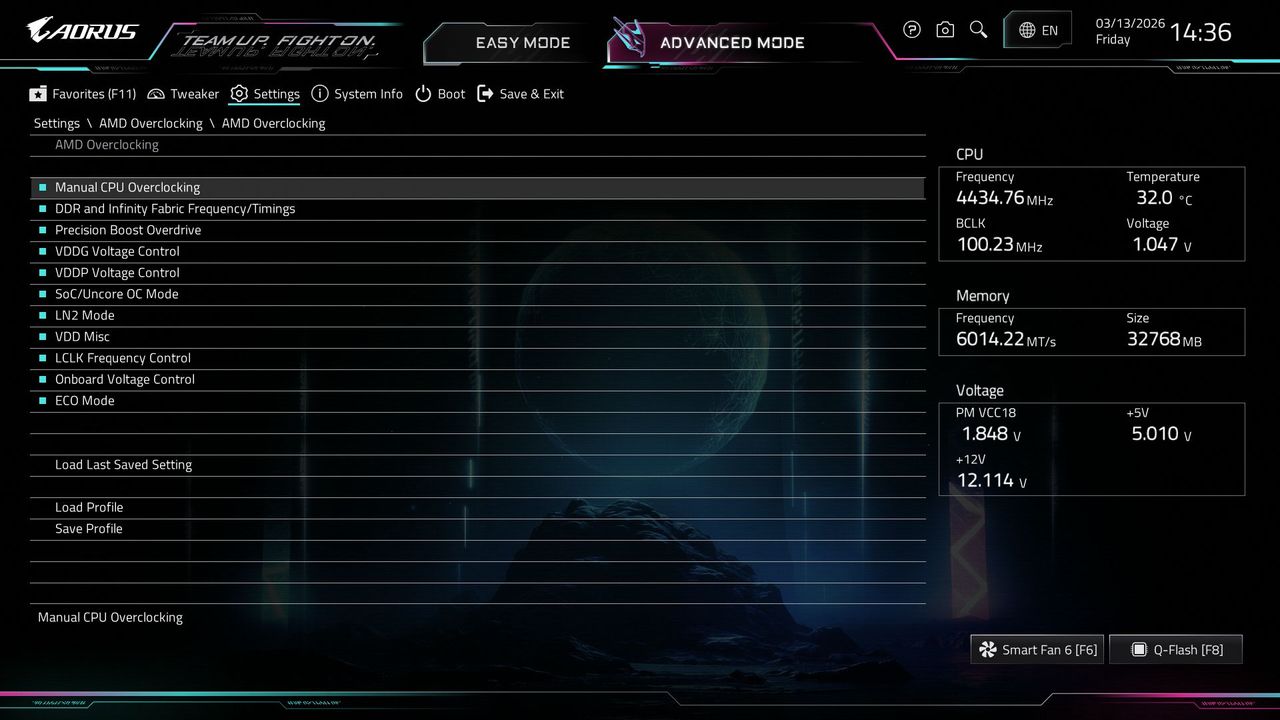Gigabyte X870E Aorus Xtreme AI Top - BIOS