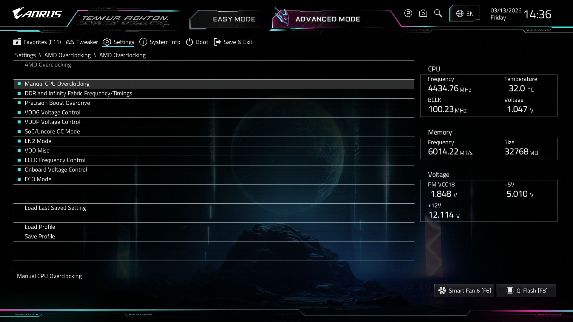 Gigabyte X870E Aorus Xtreme AI Top - BIOS