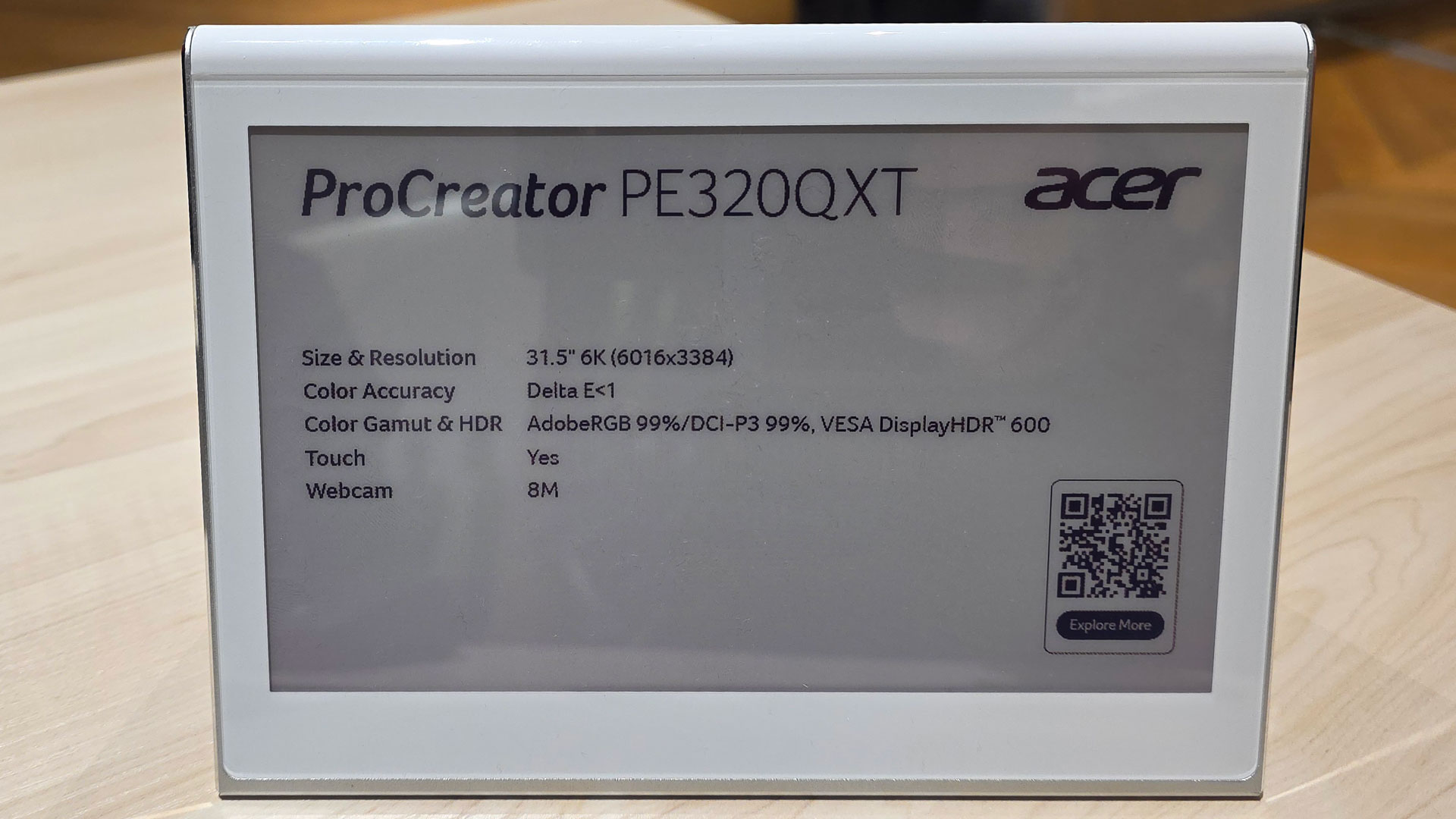 Acer's new monitors at Computex 2025