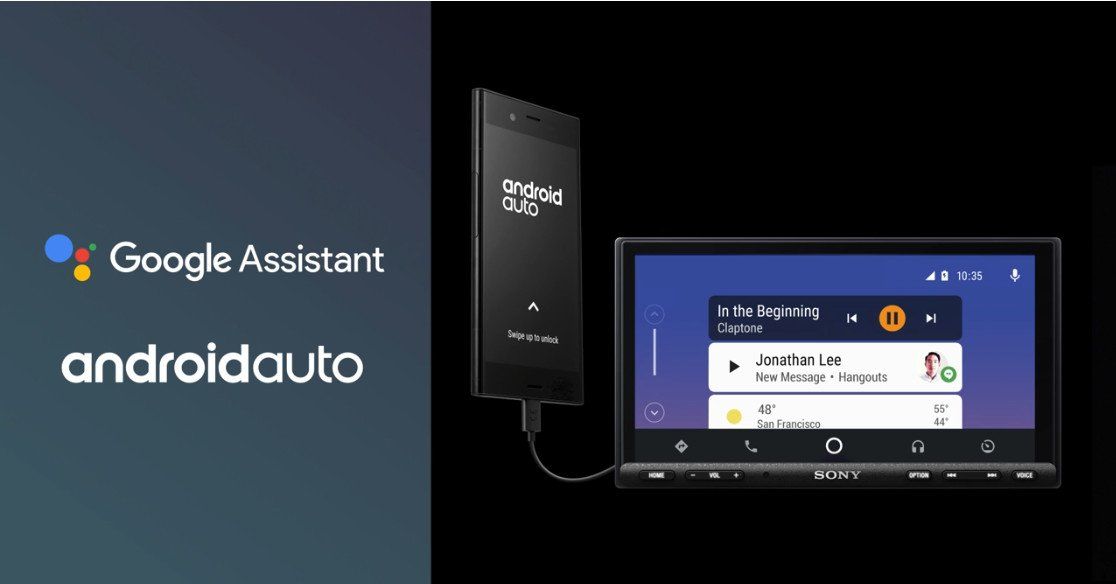 Sony Android Auto head unit