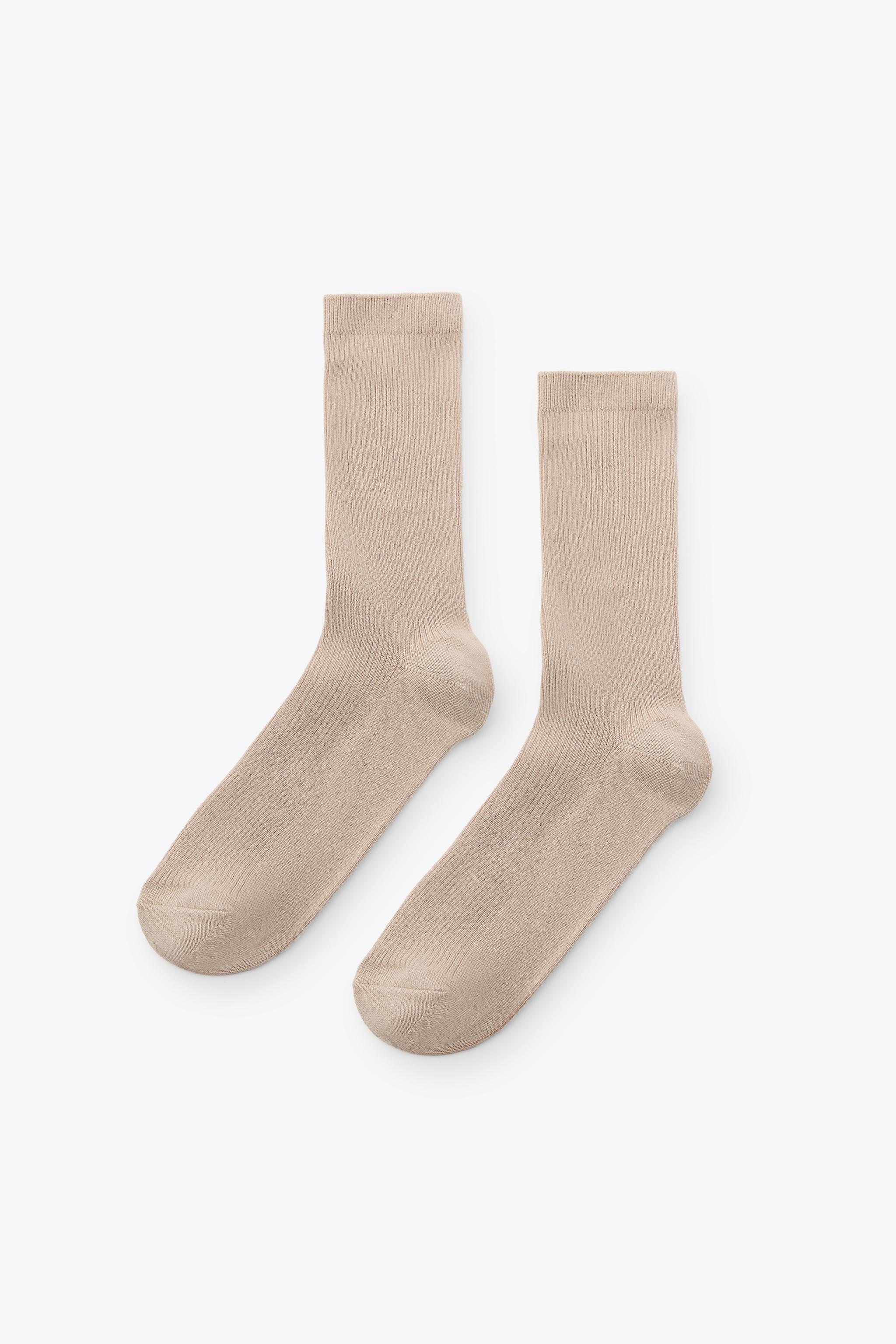 Fine Ribbed Socks