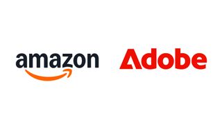 Amazon and Adobe logos