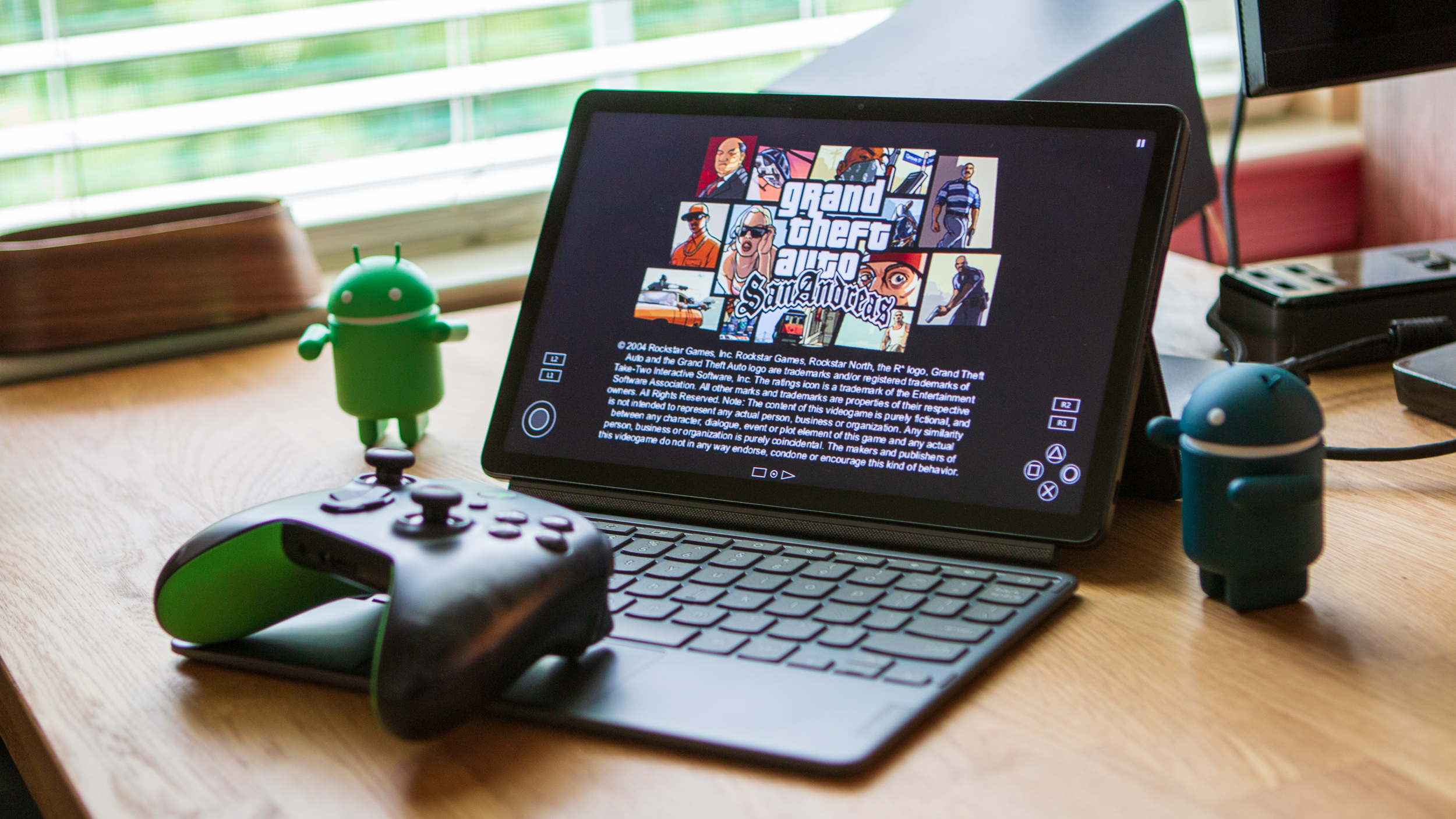 Lenovo Chromebook Duet 3 GTA San Andreas donduruldu