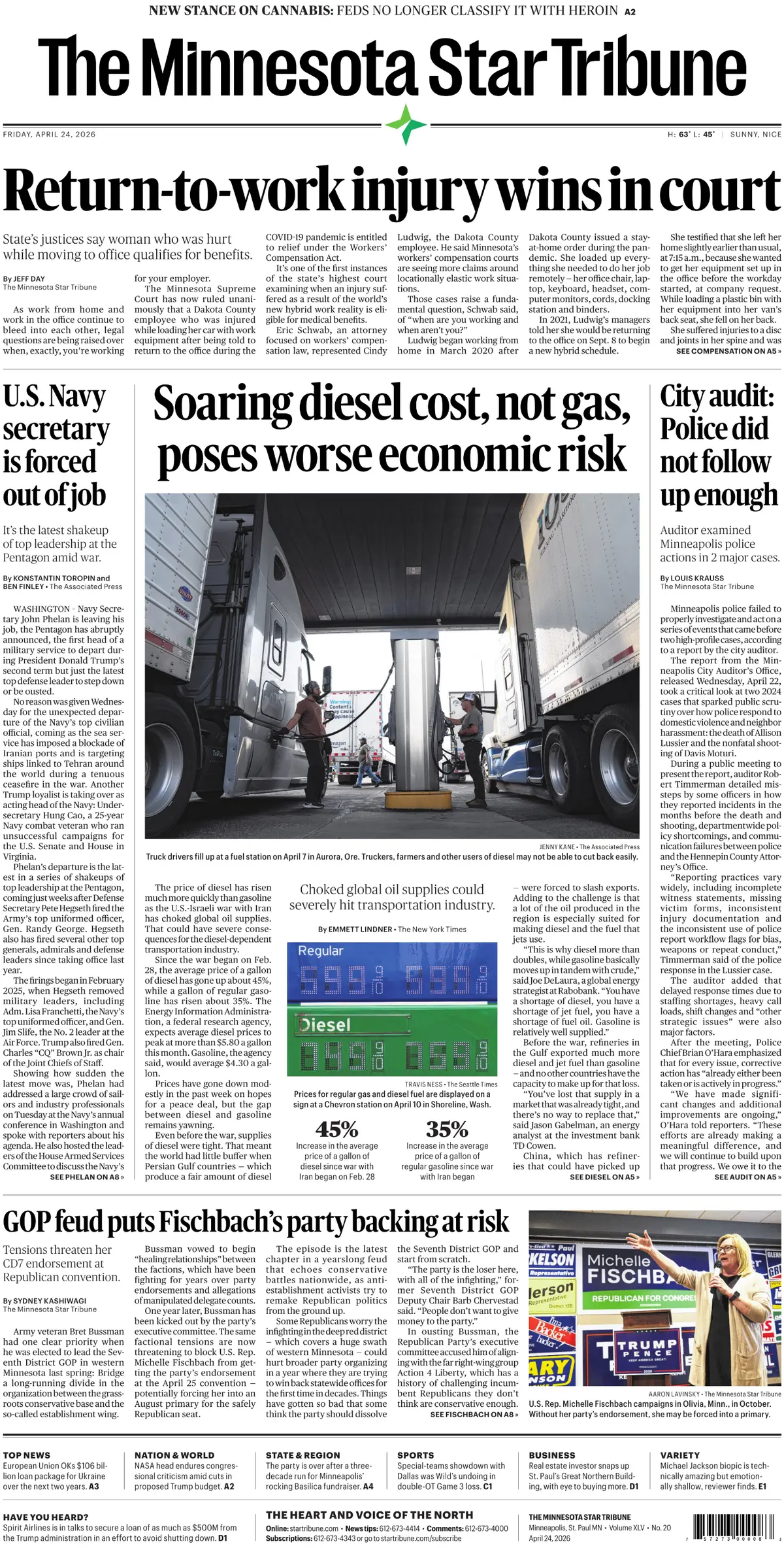 The Minnesota Star Tribune