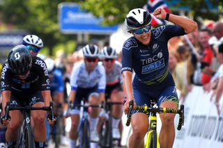 Kristin Faulkner (Tibco-Silicon Valley Bank) wins stage 1 of the Ladies Tour of Norway 2021