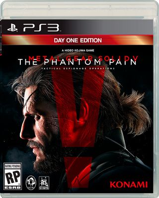 Old box art for Metal Gear Solid 5