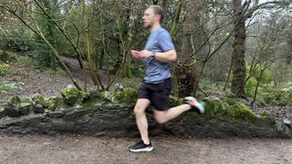 Running in the Salomon DRX Defy GRVL