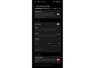 How to enable DC dimming on the OnePlus 12