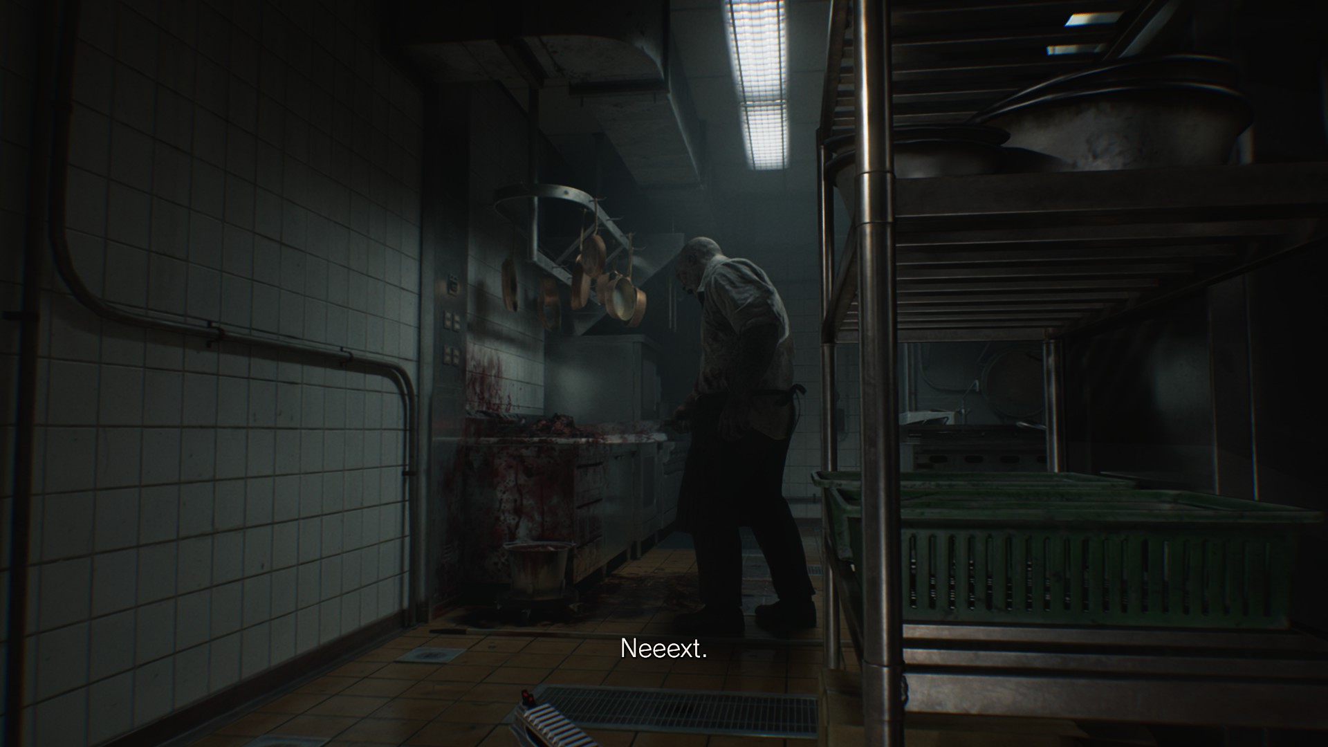 The chef zombie in Resident Evil Requiem.