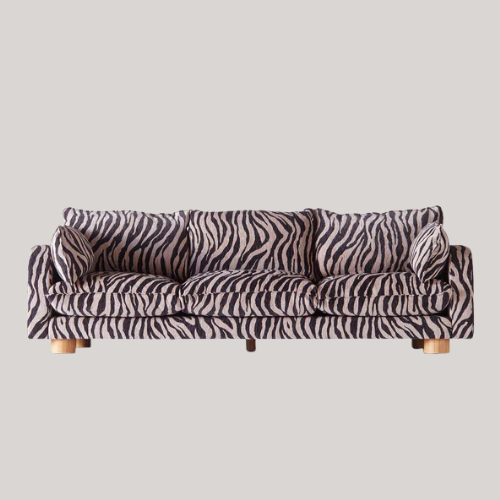 Dusty Deco Miles Sofa Zebra