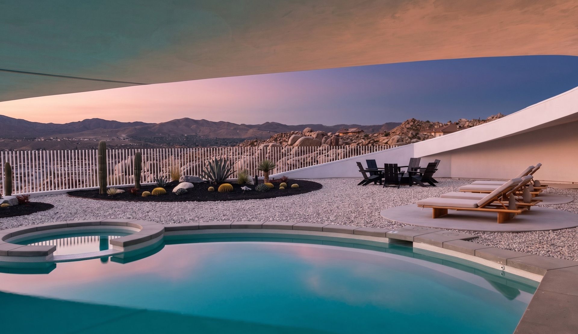 Avocado House, a Californian desert house with a quirky shape