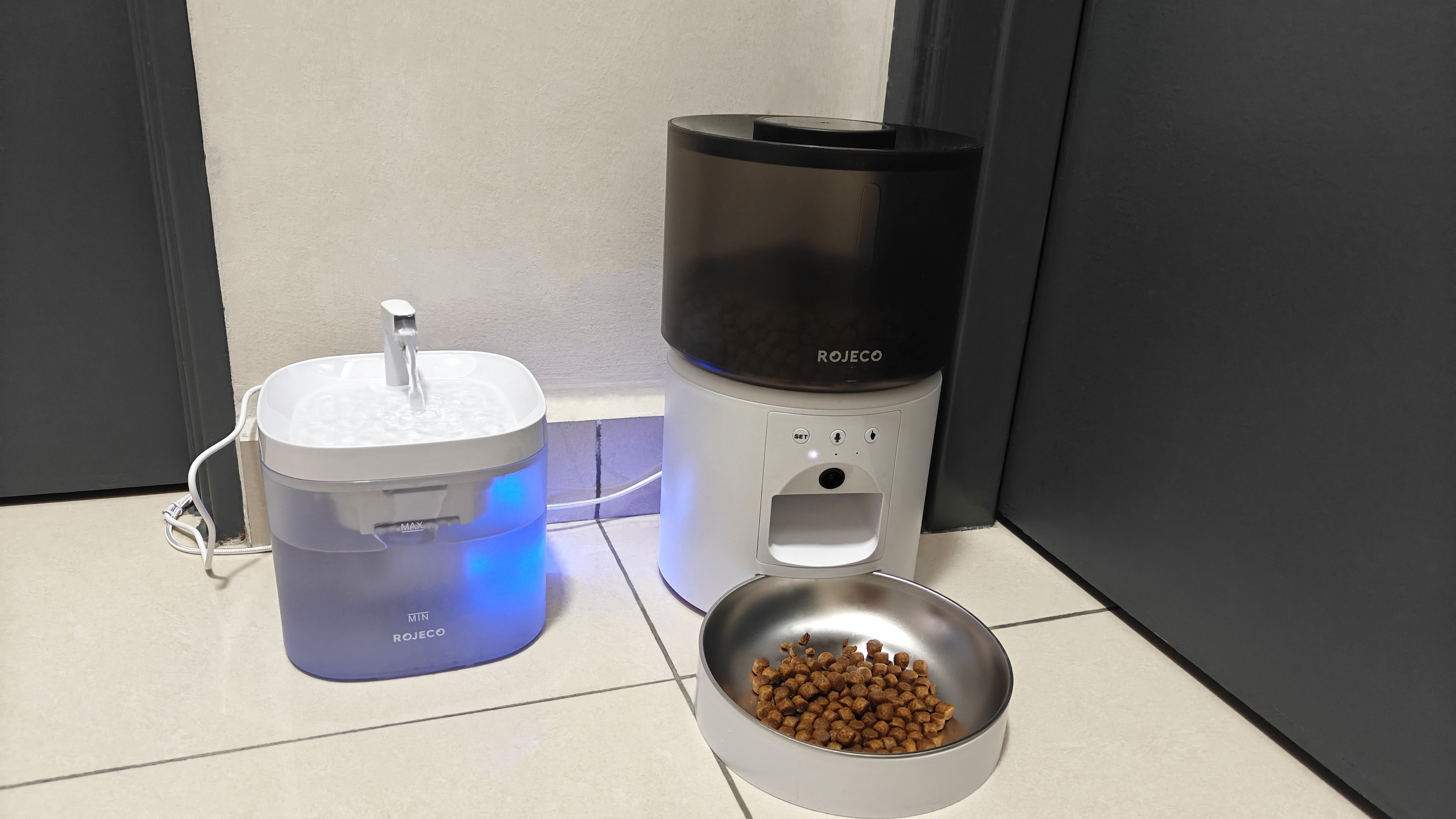 ROJECO Automatic Cat & Dog Feeder