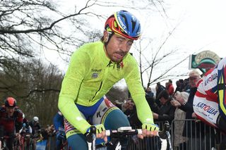 Peter Sagan struggles in the torrid conditions at Ghent-Wevelgem (Watson)