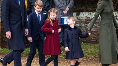 Prince Louis stole the show with his first Sandringham Christmas appearance 