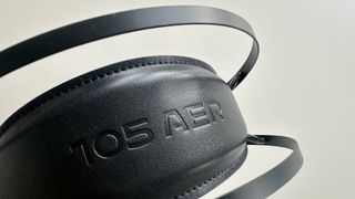 Meze Audio 105 AER headphones in a testing room