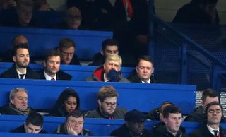 Wenger watched his side win their Carabao Cup semi-final tie with Chelsea from the Stamford Bridge press box having been banned from the touchline.
