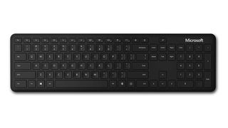 Microsoft Bluetooth Keyboard against a white background