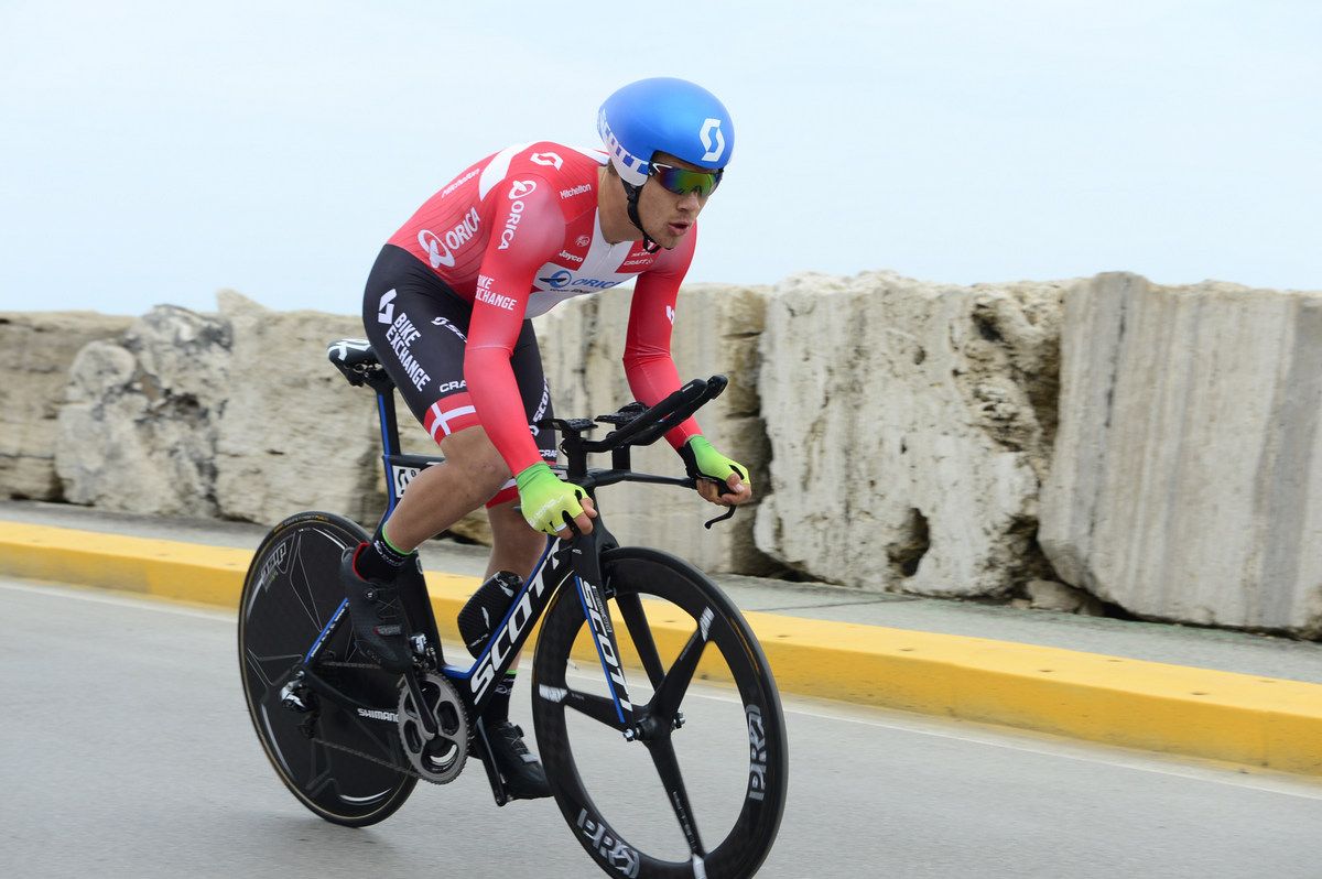 Danish champion Chris Juul Jensen (Orica-GreenEdge)