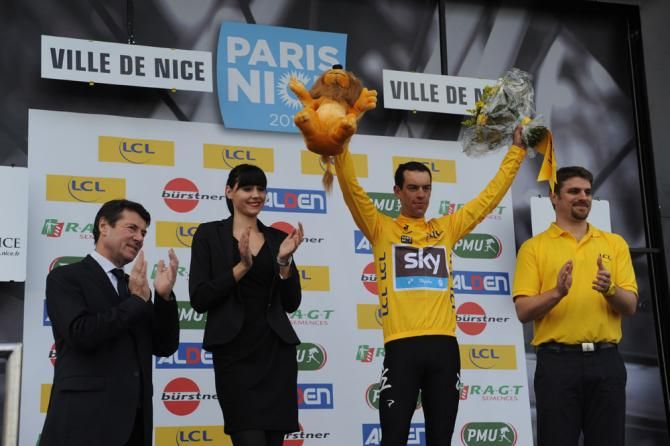 Richie Porte (Sky) remains in the lead of Paris-Nice with one stage remaining.