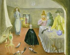 The Old Maids, 1947, by Leonora Carrington. Credit: Estate of Leonora Carrington / Artists Rights Society NY/DACS