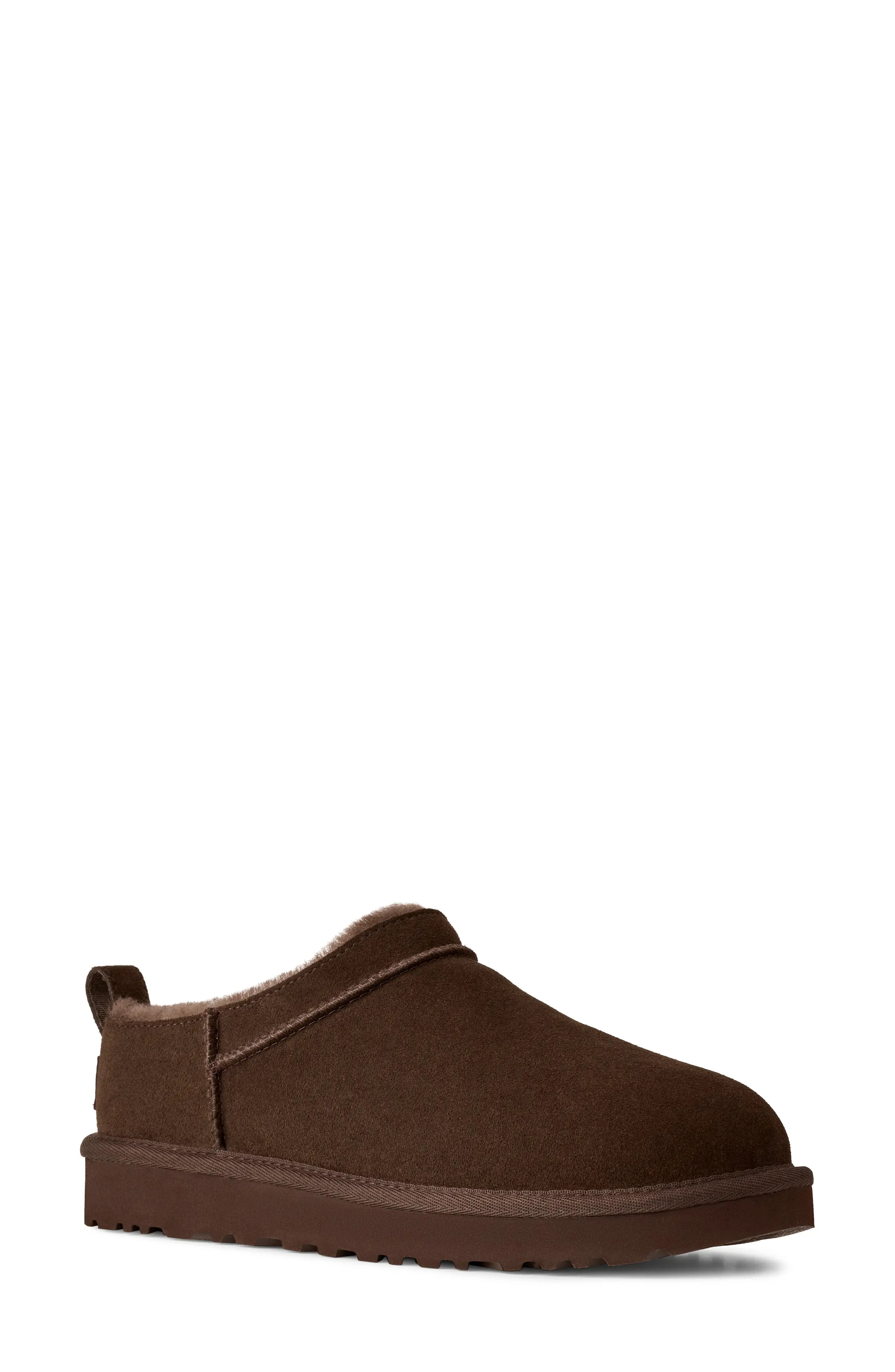 UGG Classic Micro Genuine Shearling Lined Slip-On.