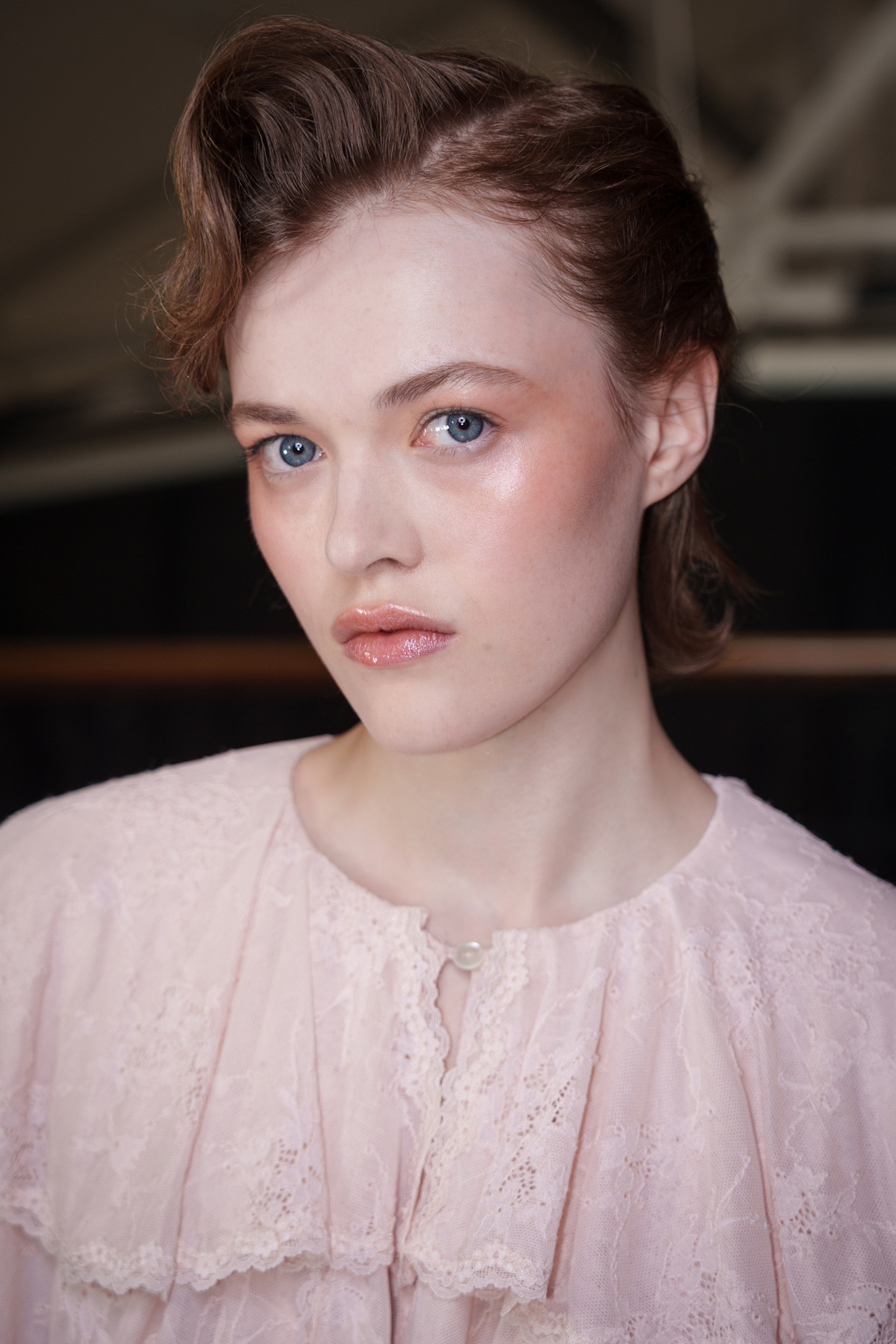 Yuhan Wang Spring/Summer 2026 London Fashion Week beauty look
