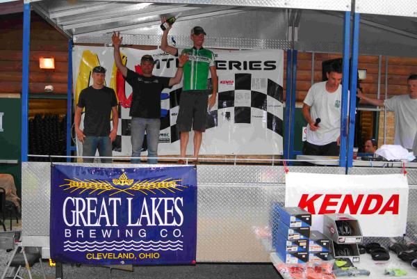 100km Men's podium: 1st - Brian Schworm, 2nd - Ross Clark, 3rd - Tim Carson