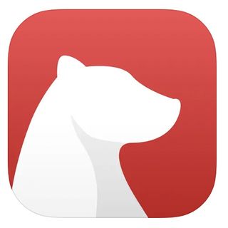 The Bear app logo from the Apple App Store.