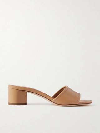 Jovia Leather Mules