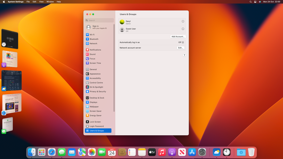 How To Use The Redesigned System Settings App In MacOS Ventura - Crast.net