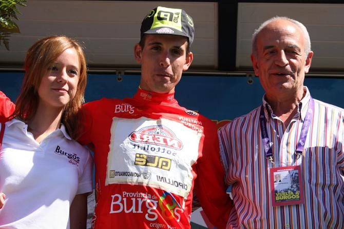 Mirko Tedeschi (Neri Sottoli) was in the day's breakaway for a second straight stage
