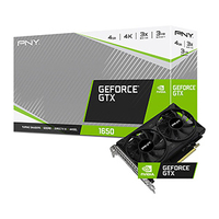 PNY - NVIDIA GeForce GTX 1650 4GB GDDR6 PCI Express 3.0 Graphics Card: $219.99