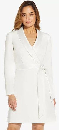 Adrianna Papell Knit Crepe Tuxedo Dress | $176/£139 | John Lewis &amp; Partners