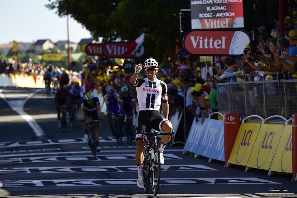 Michael Matthews wins stage 14 at the Tour de France