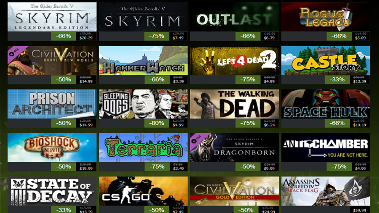 Steam Summer sale games