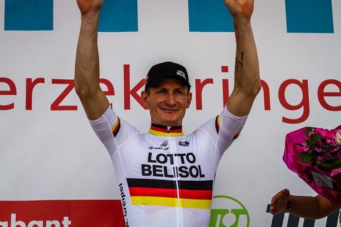 Andr&eacute; Greipel (Lotto Belisol) wins the final stage