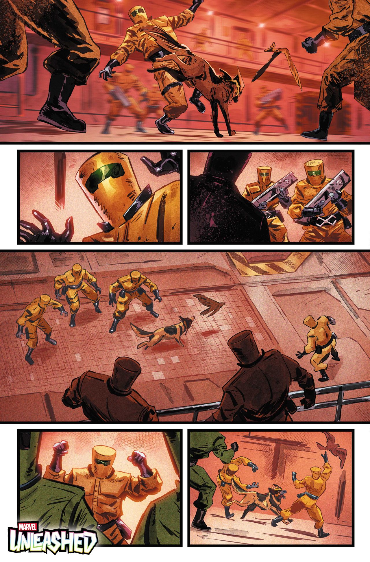 Pages from Marvel Unleashed #1.