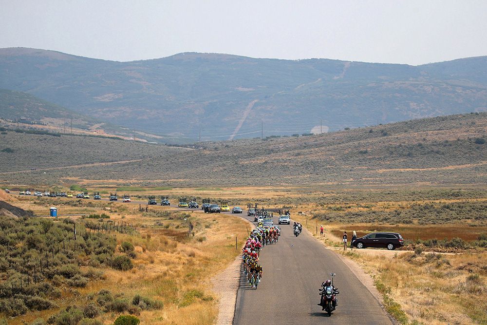 The stunning road at altitude