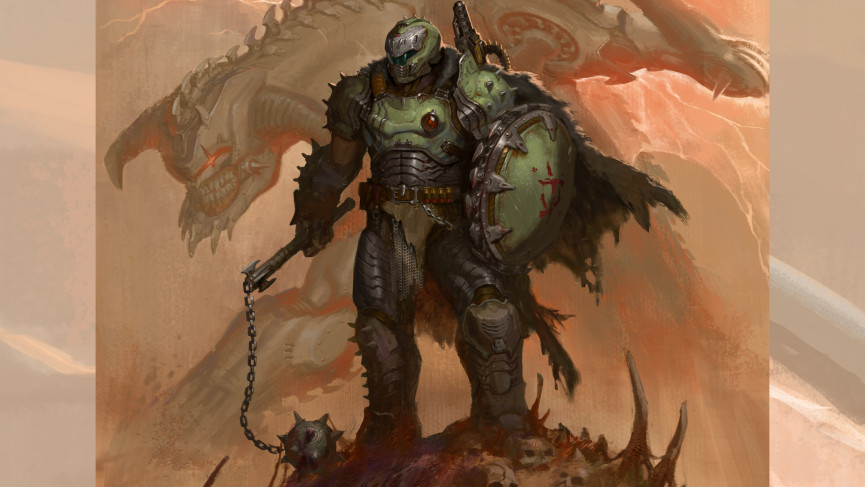 The evolution of characters and monsters in the Doom gaming franchise