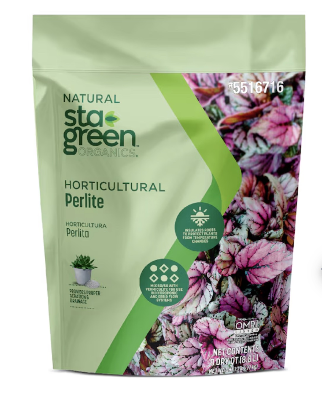 Sta-Green Perlite in green bag