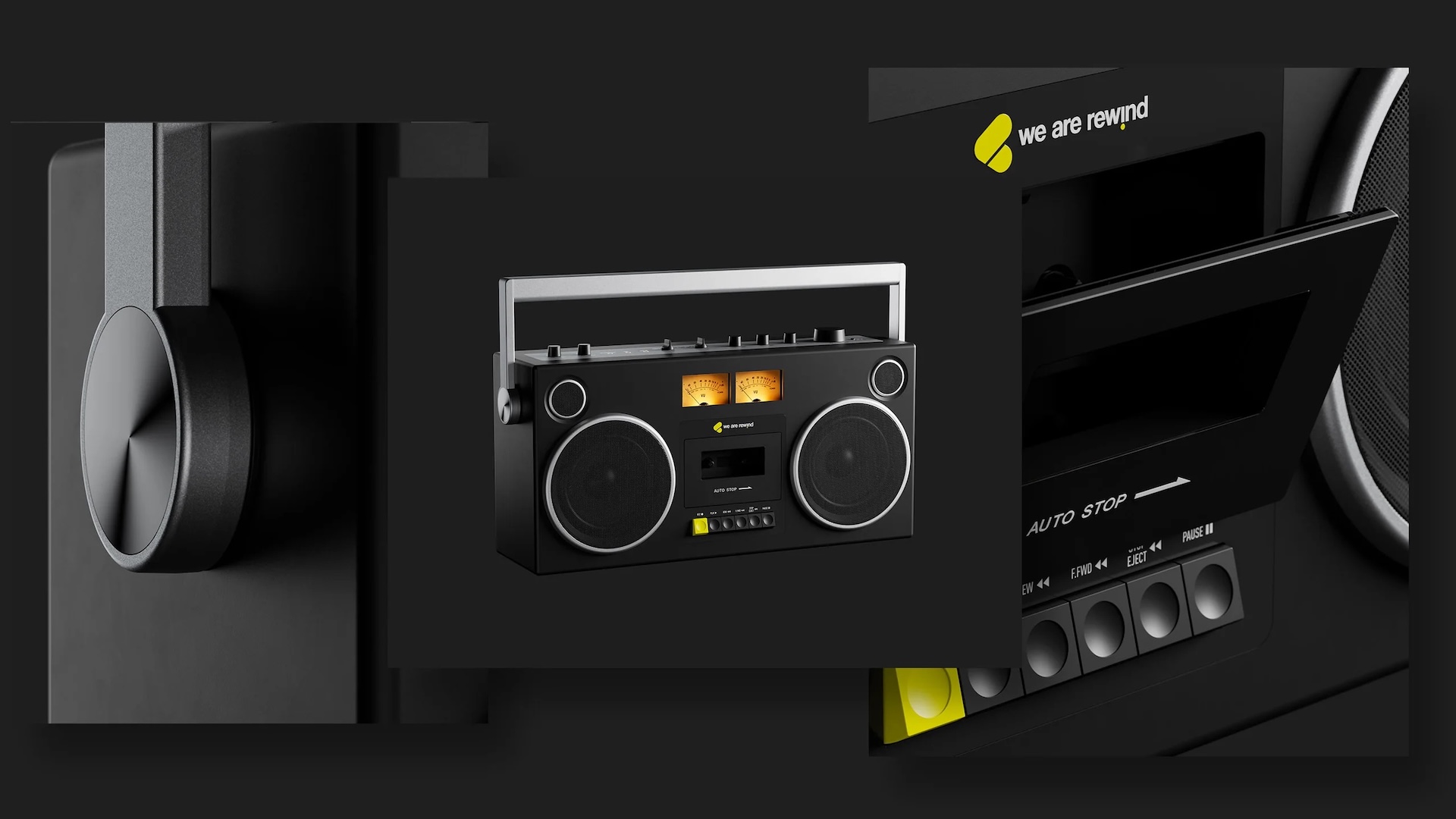 We Are Rewind Boombox