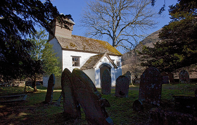 Capel y Ffin in the Black Mountains of Wales