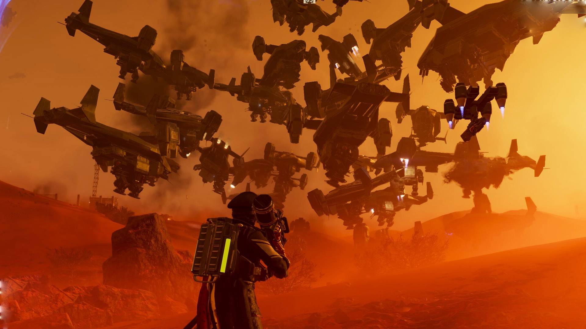 Civil war breaks out in Helldivers 2 as players are spawning infinite mechs to crash each other’s games